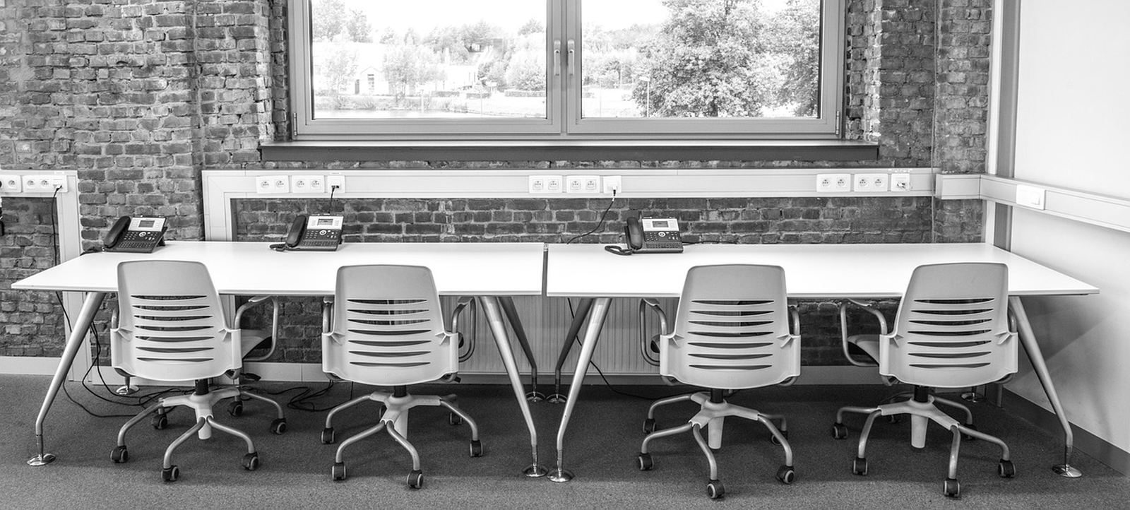 Commercial property operations office